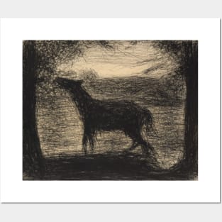 Foal by Georges-Pierre Seurat Posters and Art